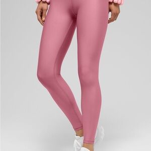 Pink  Wild Rose High-Waisted Leggings FULL LENGTH SIZE S ALO YOGA